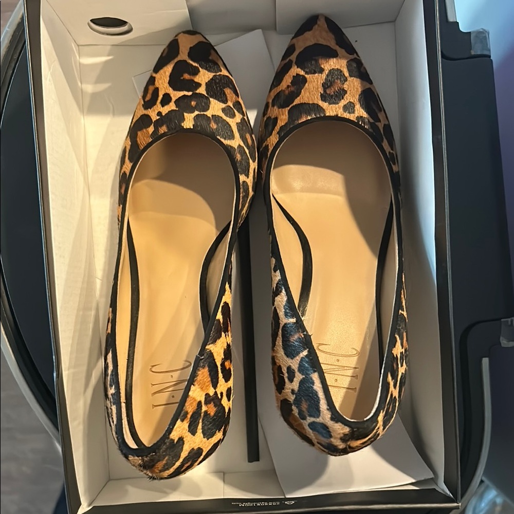 Leopard Print Women's Heels